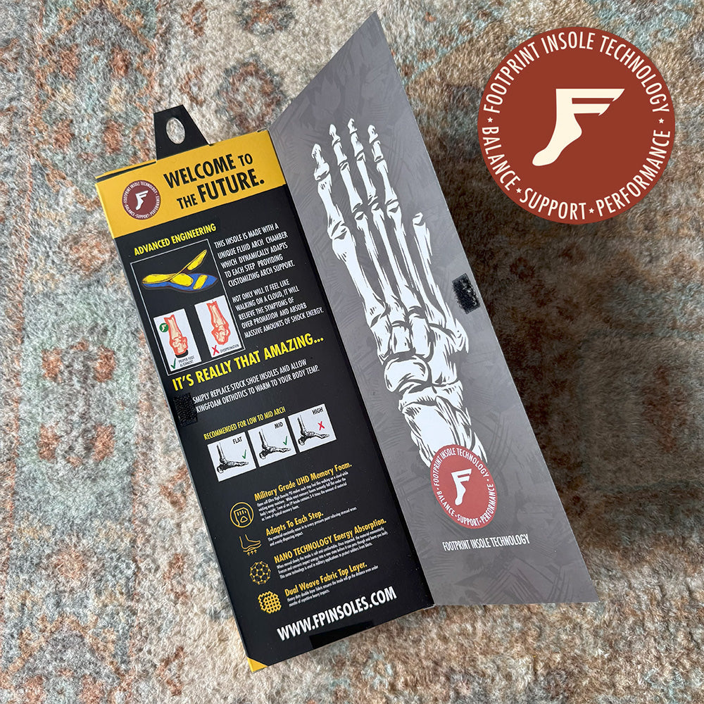 FP INSOLES ORTHOTICS LOW BLUE CAMO 5mm　 サイズ6/6.5