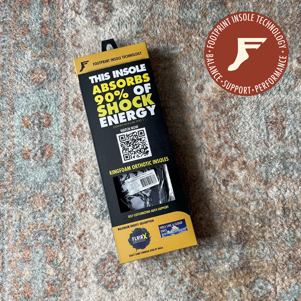 FP INSOLES ORTHOTICS SKELETON BLACK 7mm　サイズ9/9.5