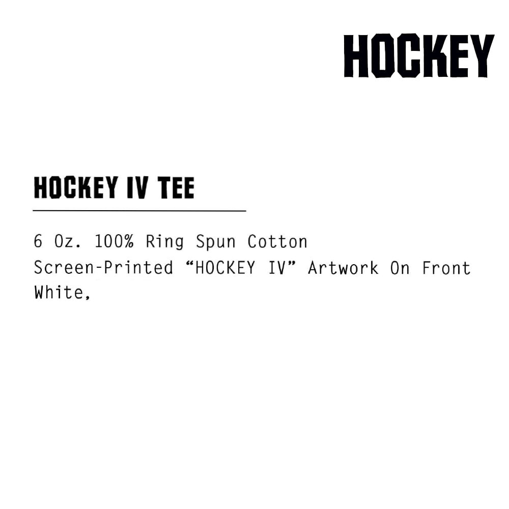 HOCKEY Hockey Ⅳ Tee White size L