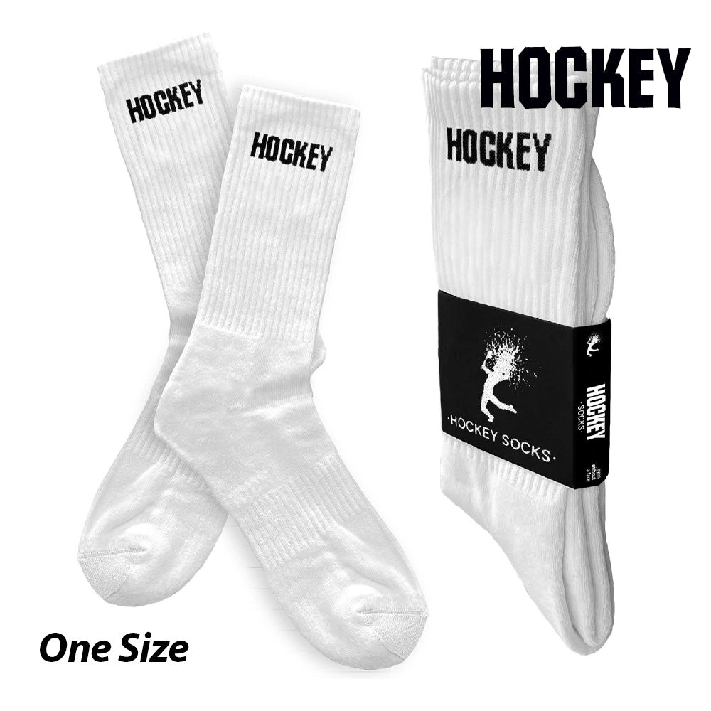 HOCKEY Hockey Socks White one size