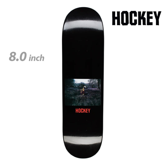 HOCKEY Farm Kids shape 1 - 8.0  Black Paint Full Dip  8.0" x 31.66" 14" Wheel Base.