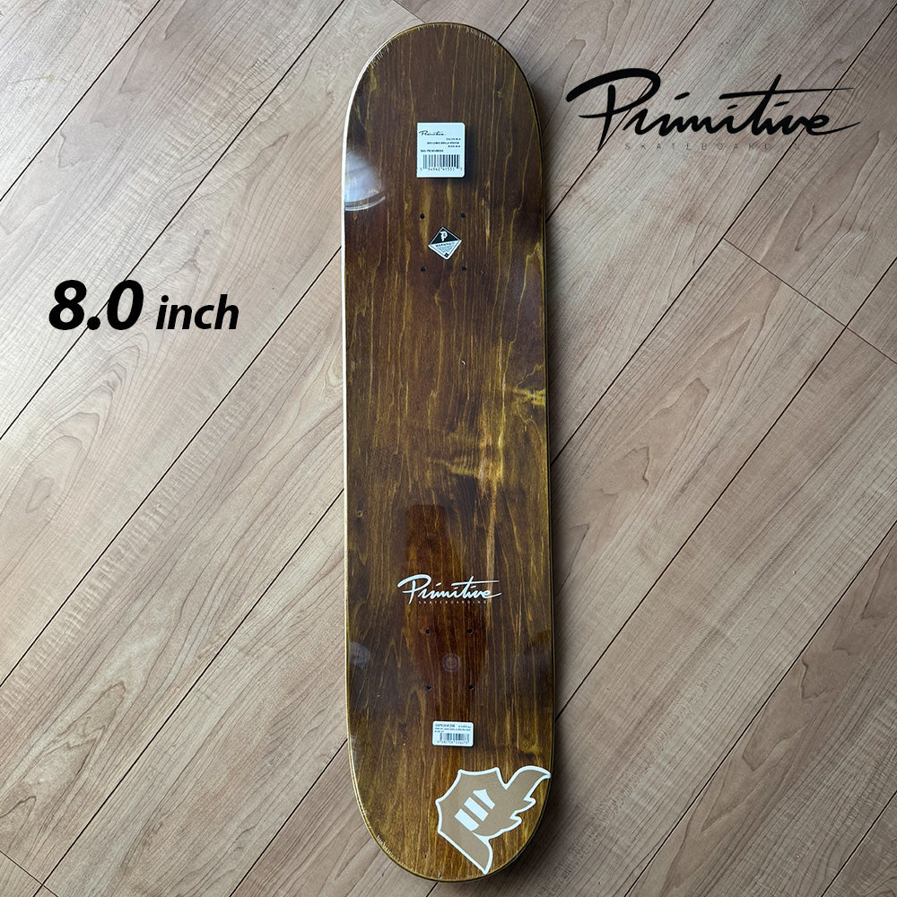 PRIMITIVE TIAGO LEMOS GORILLA SPECTRA DECK BLACK - 8.0 選べるデッキテープ