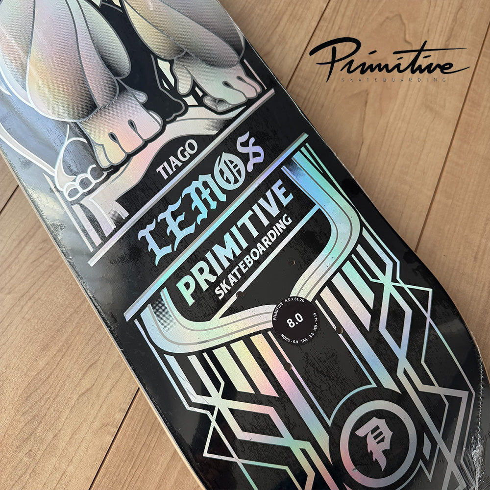 PRIMITIVE TIAGO LEMOS GORILLA SPECTRA DECK BLACK - 8.0 選べるデッキテープ