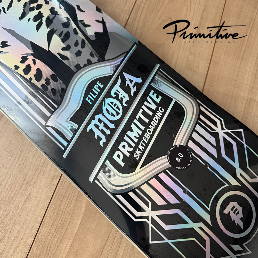 PRIMITIVE FILIPE MOTA LYNX SPECTRA DECK BLACK - 8.0　選べるデッキテープ