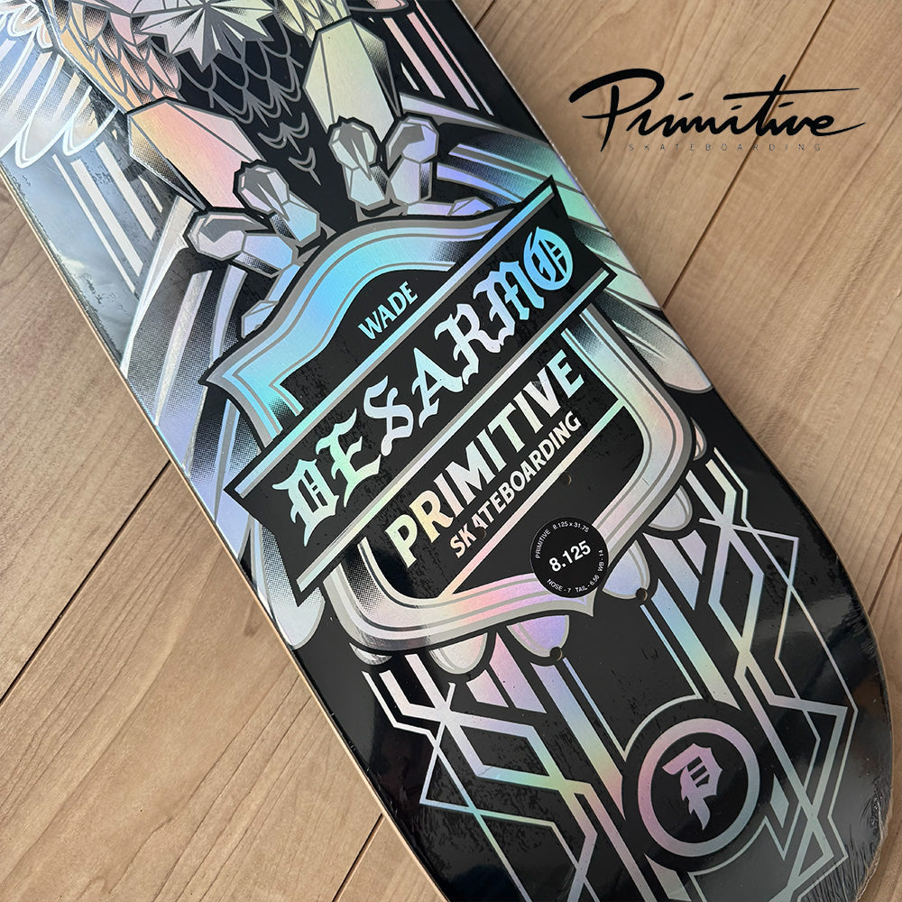 PRIMITIVE WADE DESARMO OWL SPECTRA DECK - 8.125　選べるデッキテープ