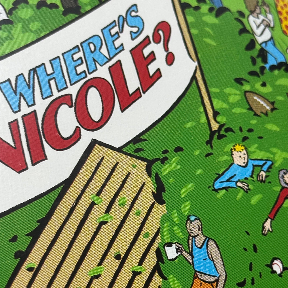 REAL NICOLE WHERE'S NICOLE 8.25 x 31.9