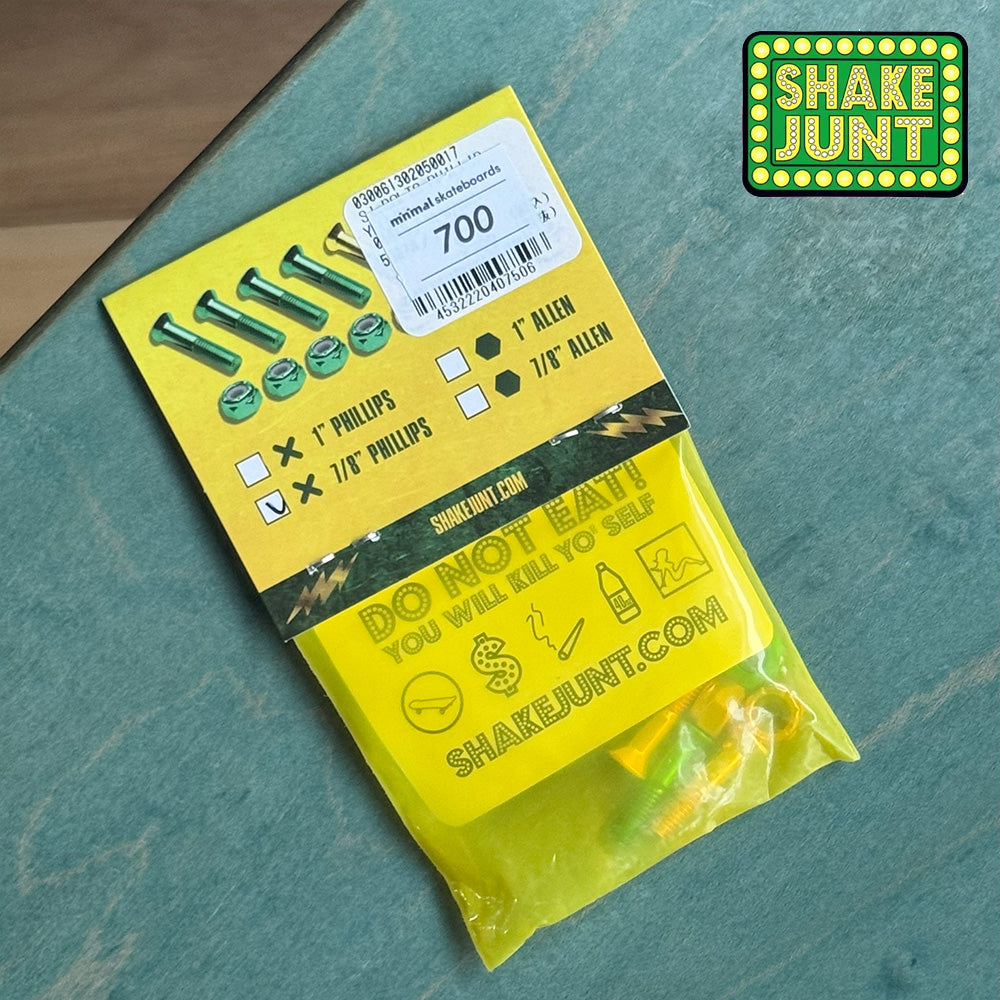 SHAKE JUNT BOLTS 78 PHILLIPS 4GREEN 4YELLOW　フィリップス（プラスドライバー対応）