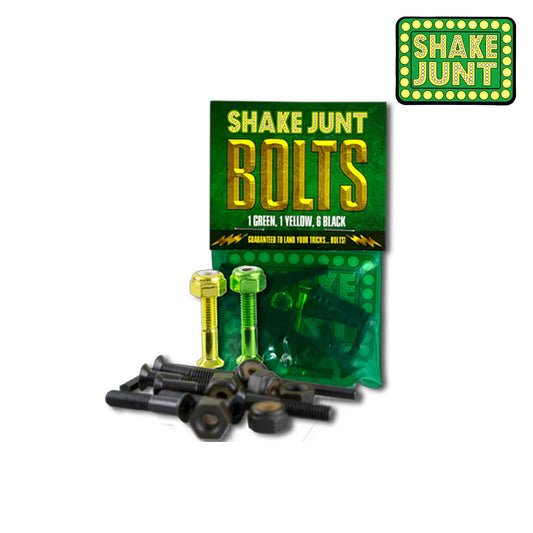SHAKE JUNT BOLTS 78 ALLEN -  1 GRNEEN / 1 YELLOW / 6 BLACK アレン（六角）