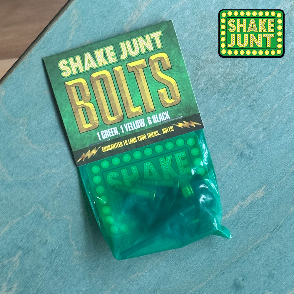 SHAKE JUNT BOLTS 78 ALLEN -  1 GRNEEN / 1 YELLOW / 6 BLACK アレン（六角）