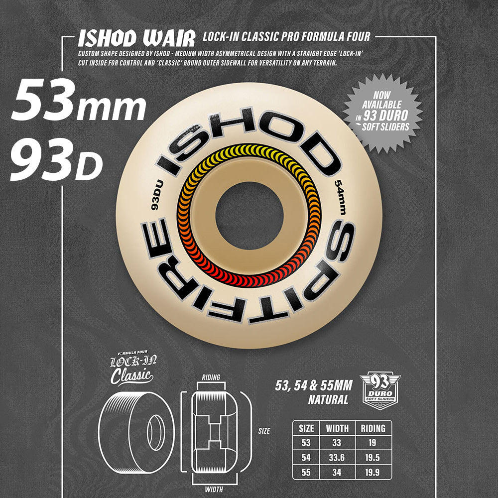 SPITFIRE  F4 93D ISHOD LOCJ IN CLASSIC SHAPE 53mm
