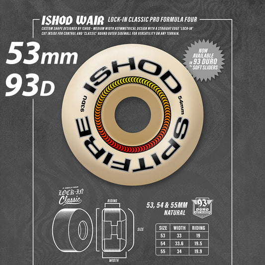 SPITFIRE  F4 93D ISHOD LOCJ IN CLASSIC SHAPE 53mm