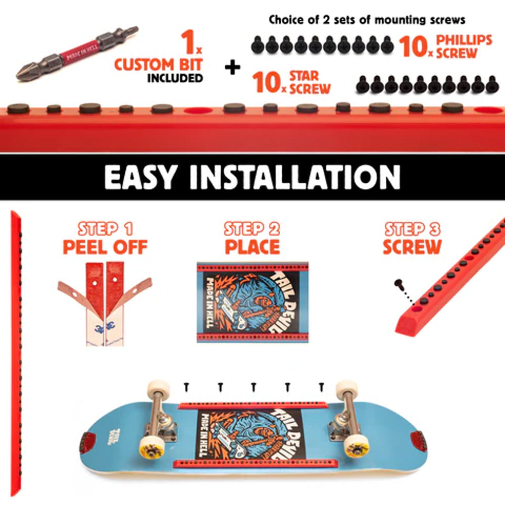 TAIL DEVIL  Rail Devils RED