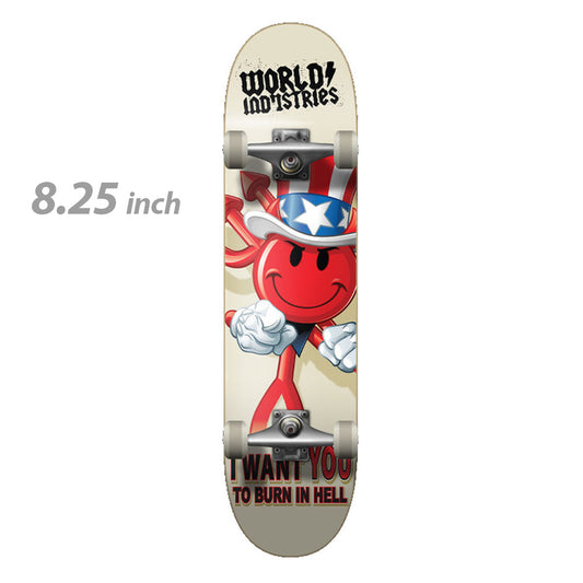 WORLD INDUSTRIES コンプリート　I WANT U　8.25×32×14.5wb