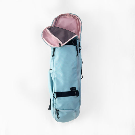 escapo skatebag e20_Surf Blue × Shell Pink エスカポ スケートバッグ