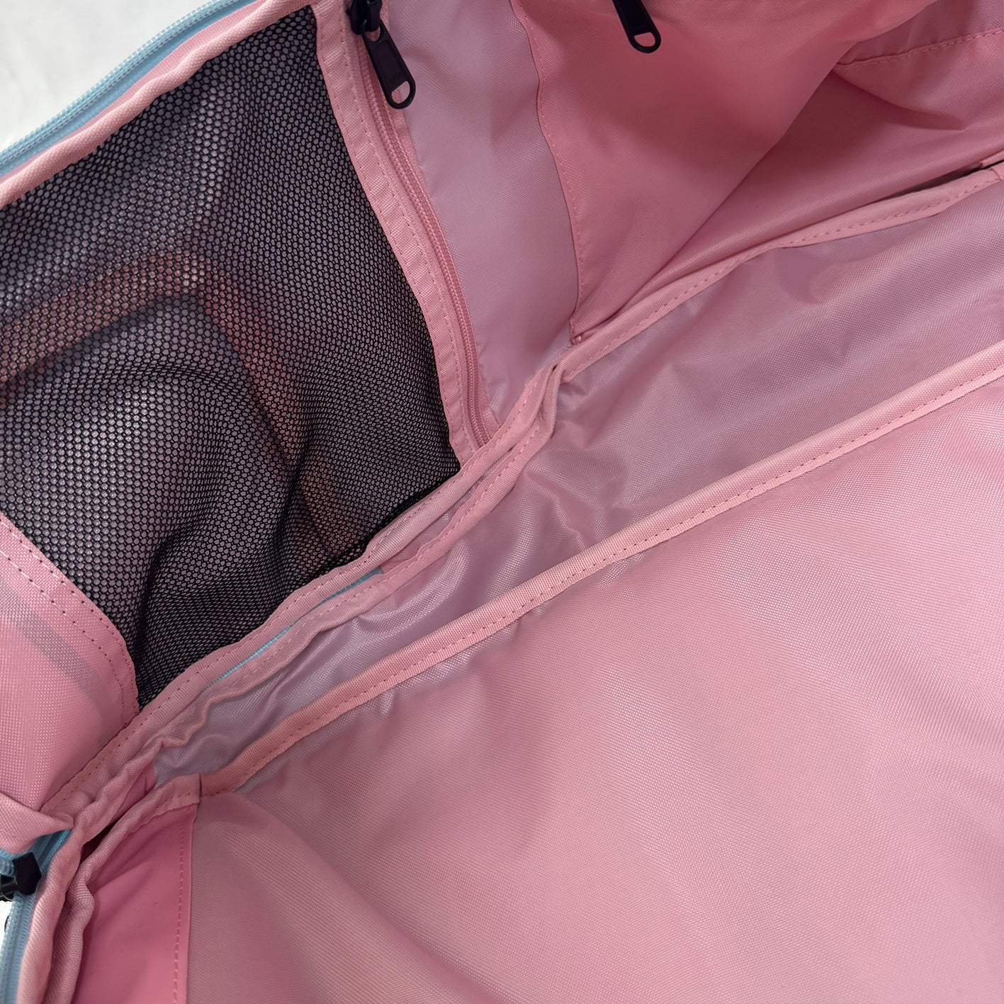 escapo skatebag e20_Surf Blue × Shell Pink エスカポ スケートバッグ