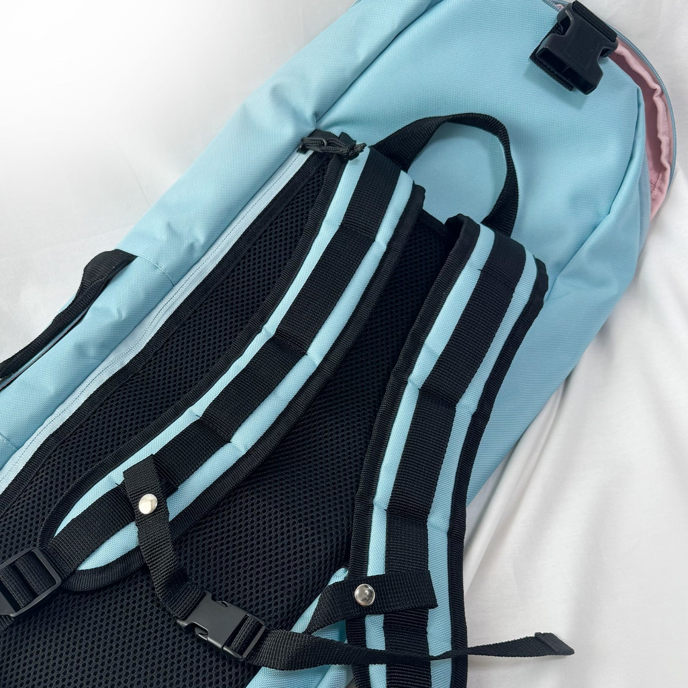 escapo skatebag e20_Surf Blue × Shell Pink エスカポ スケートバッグ