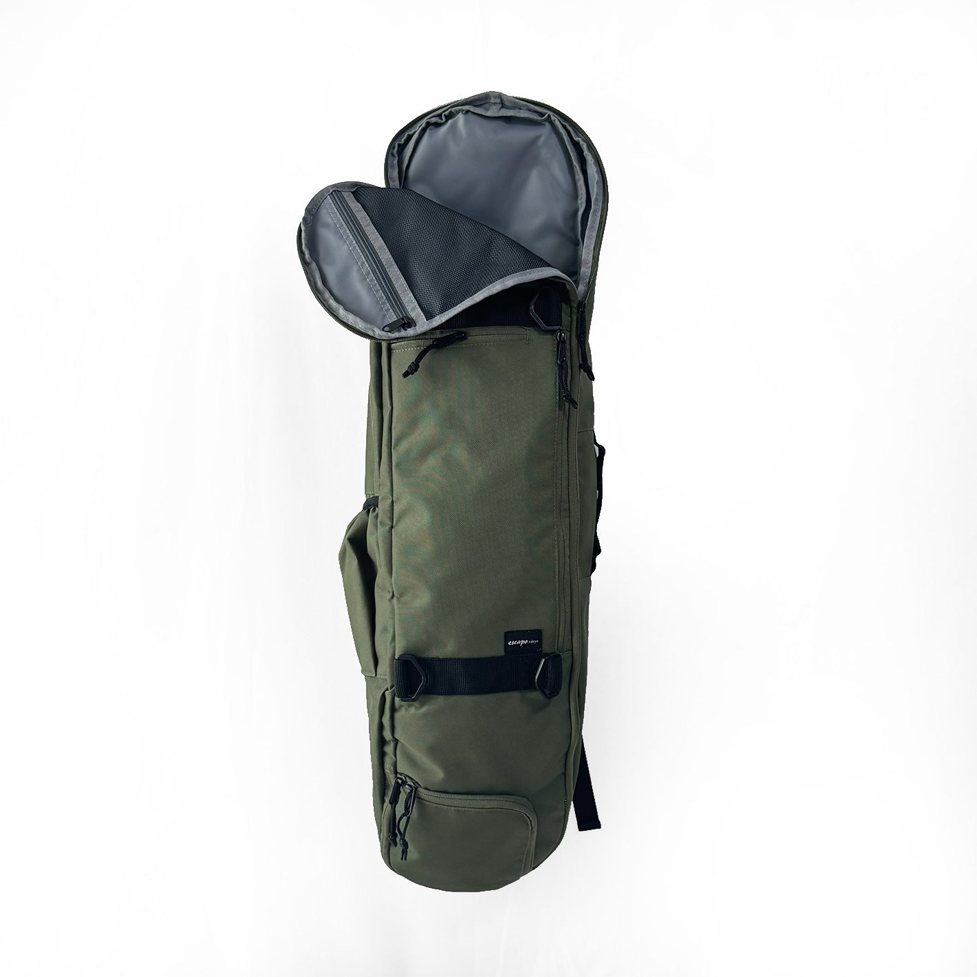 escapo skatebag e23_Olive × Ice Gray エスカポ スケートバッグ