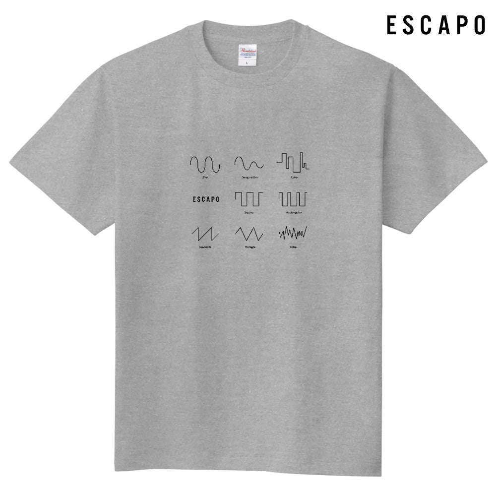 ESCAPO WAVEFORM Tee Black / Grey
