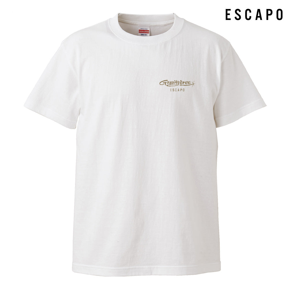 ESCAPO × Gravityfree Double Name Logo Tee