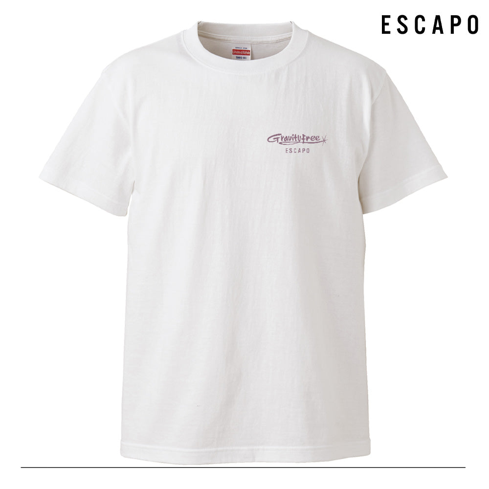 ESCAPO × Gravityfree Double Name Logo Tee
