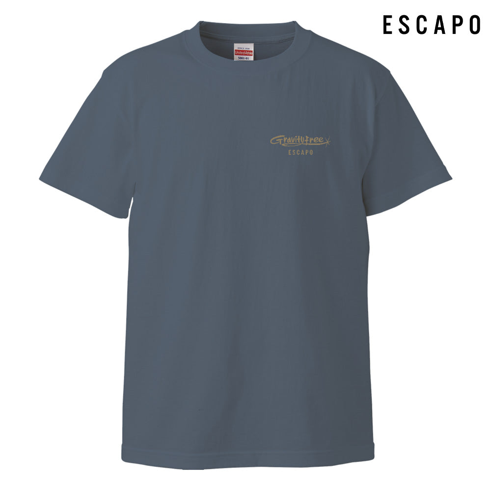 ESCAPO × Gravityfree Double Name Logo Tee