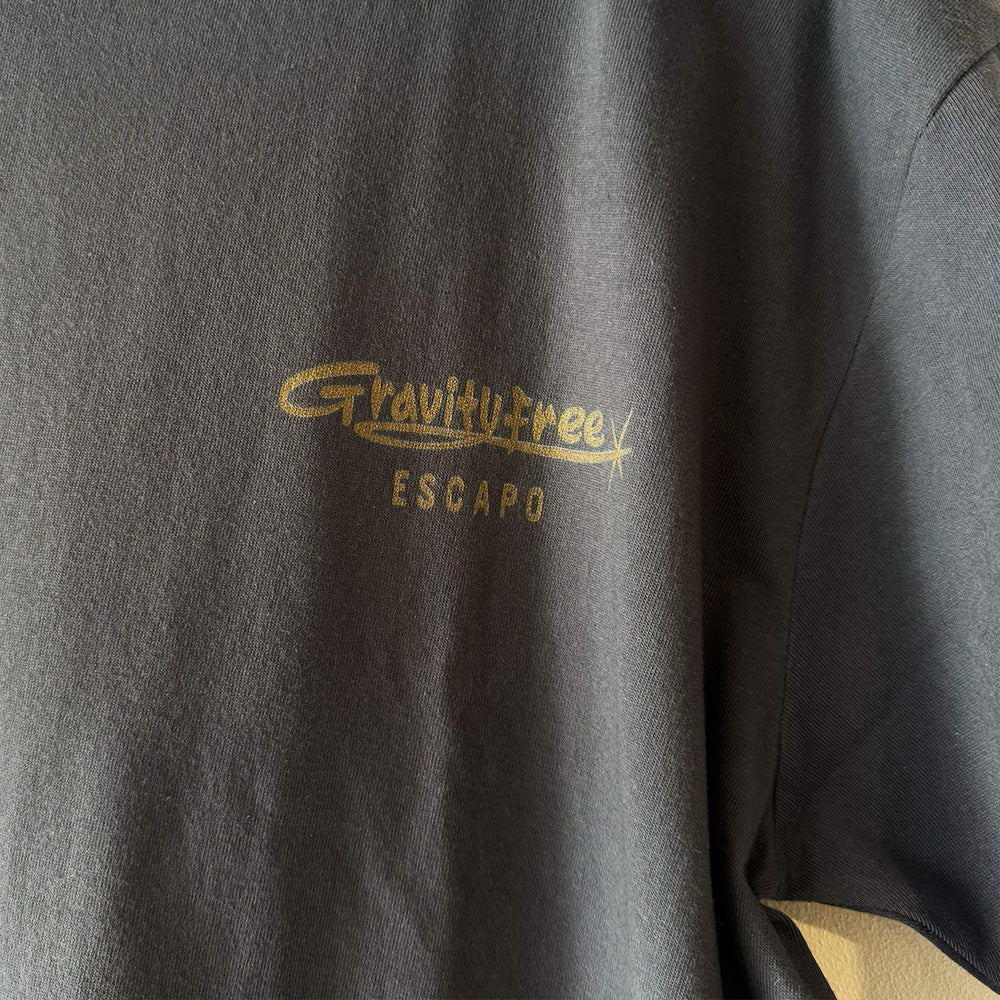 ESCAPO × Gravityfree Double Name Logo Tee