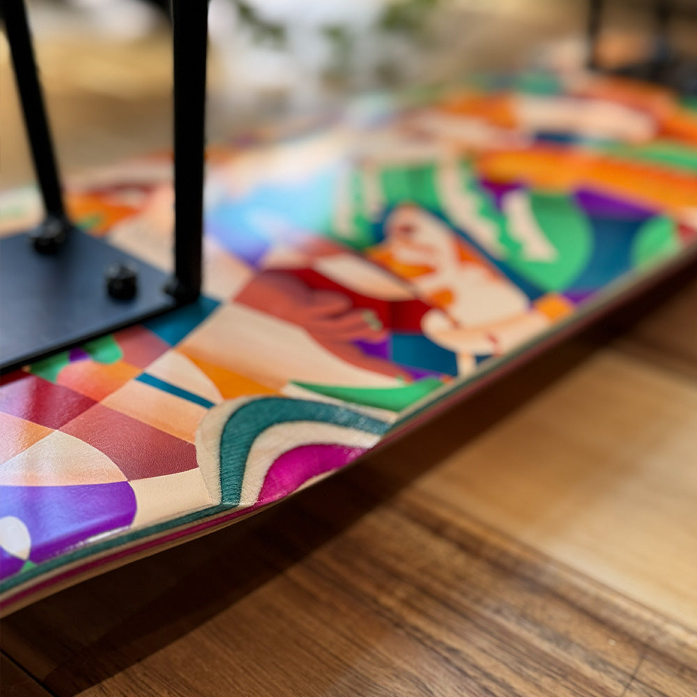 ESCAPO × Gravityfree 　Original Art Deck Stool　