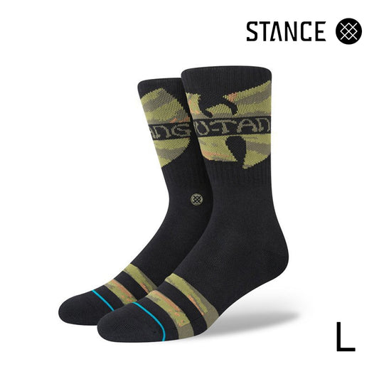 STANCE CASUAL CLAN IN DA FRONT BLACK No.17