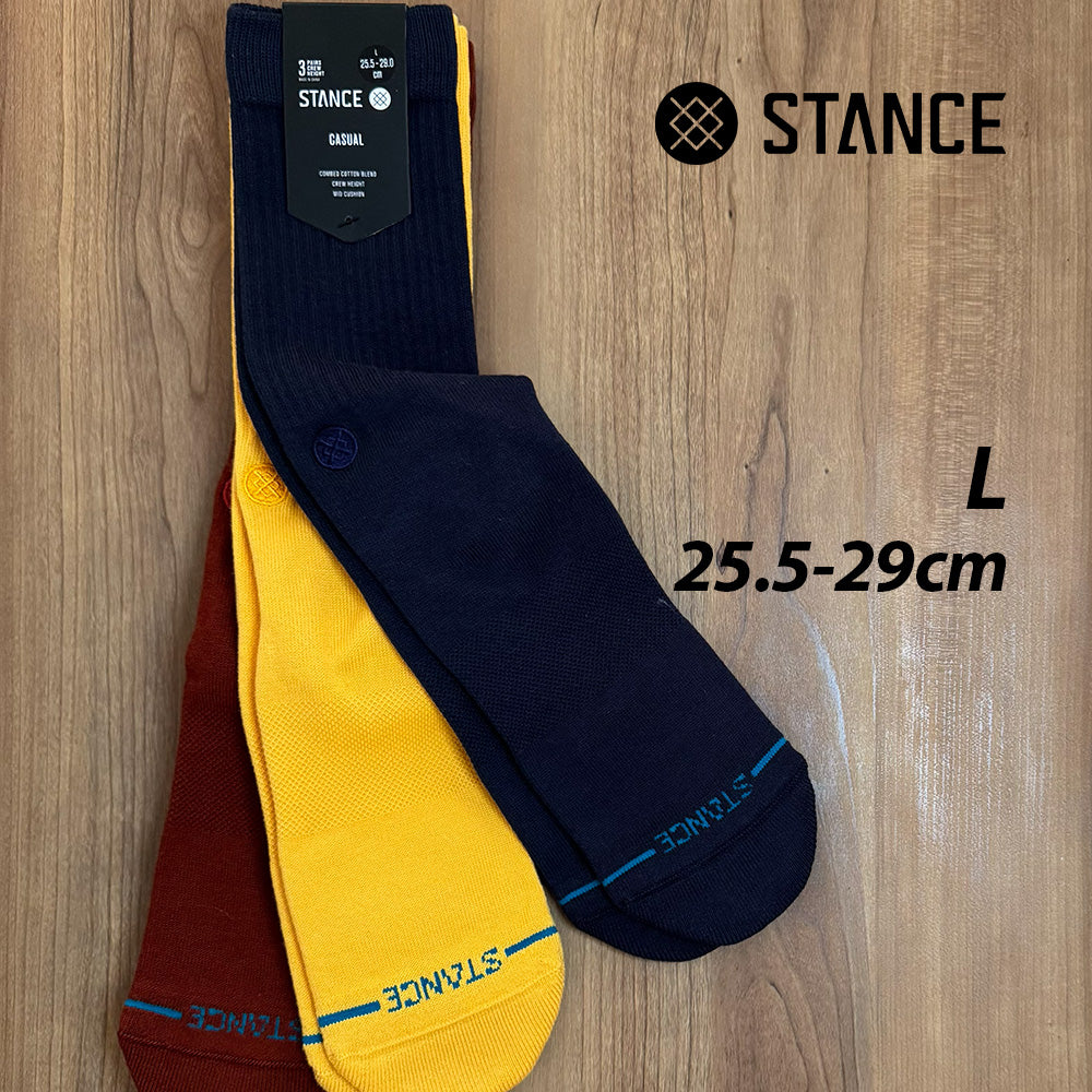 STANCE 靴下 ソックス サイズ L  3P