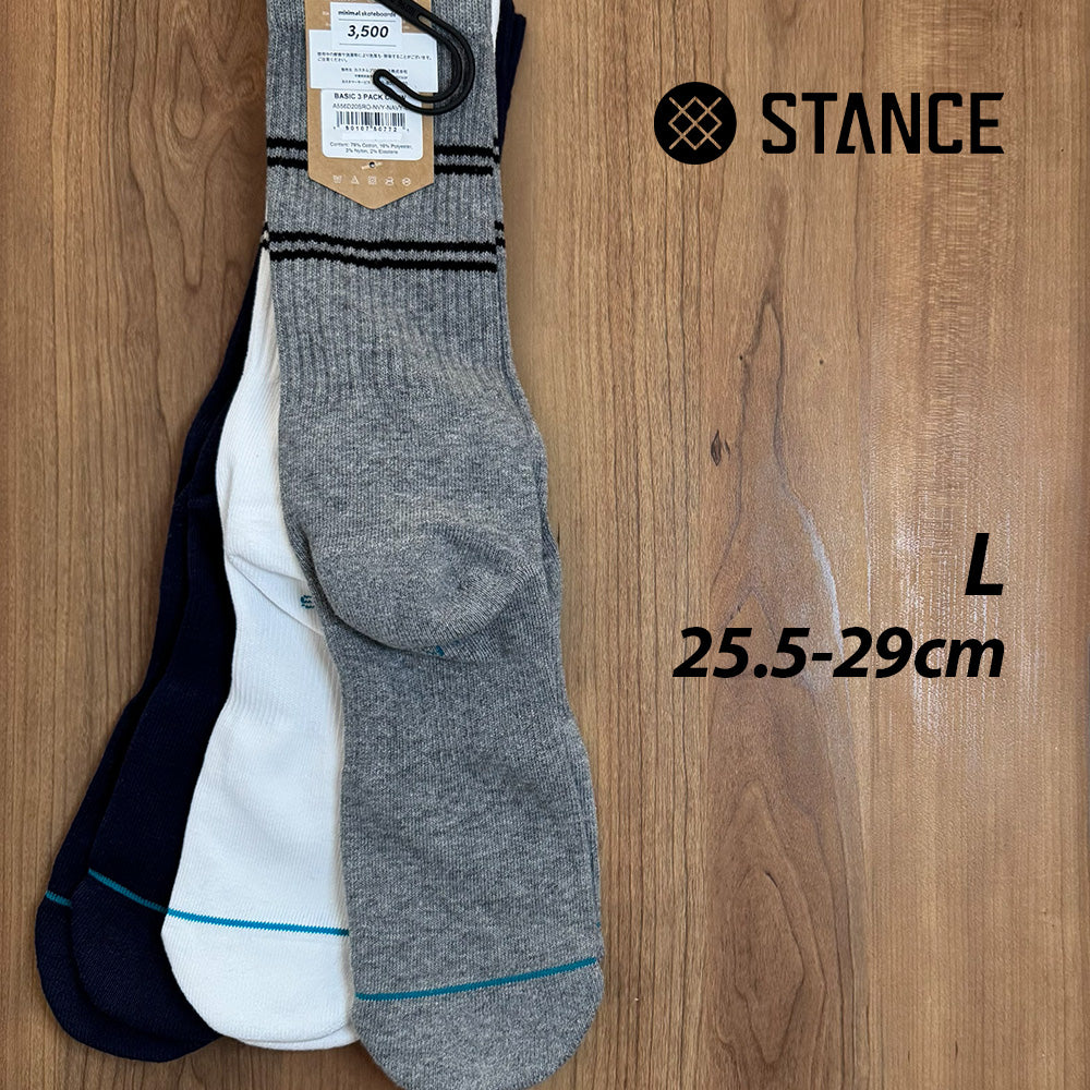 STANCE 靴下 ソックス サイズ L 3P