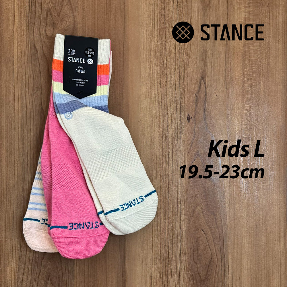 STANCE 靴下 ソックス サイズ Kids L 3P