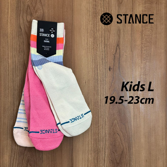 STANCE 靴下 ソックス サイズ Kids L 3P