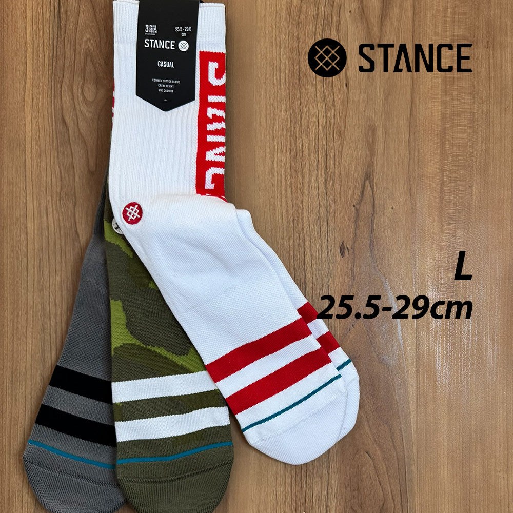 STANCE 靴下 ソックス サイズ L 3P