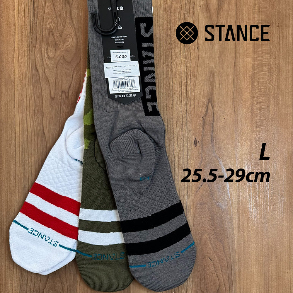 STANCE 靴下 ソックス サイズ L 3P